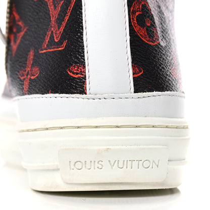 Louis Vuitton Catogram Stellar Sneaker Boots 38 Marron 8 of 12