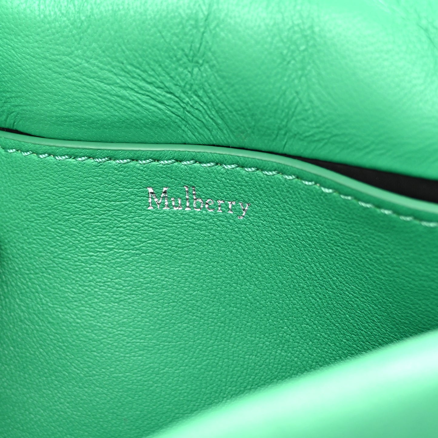 Nappa Pillow Quilted Little Softie Bag Lawn Green