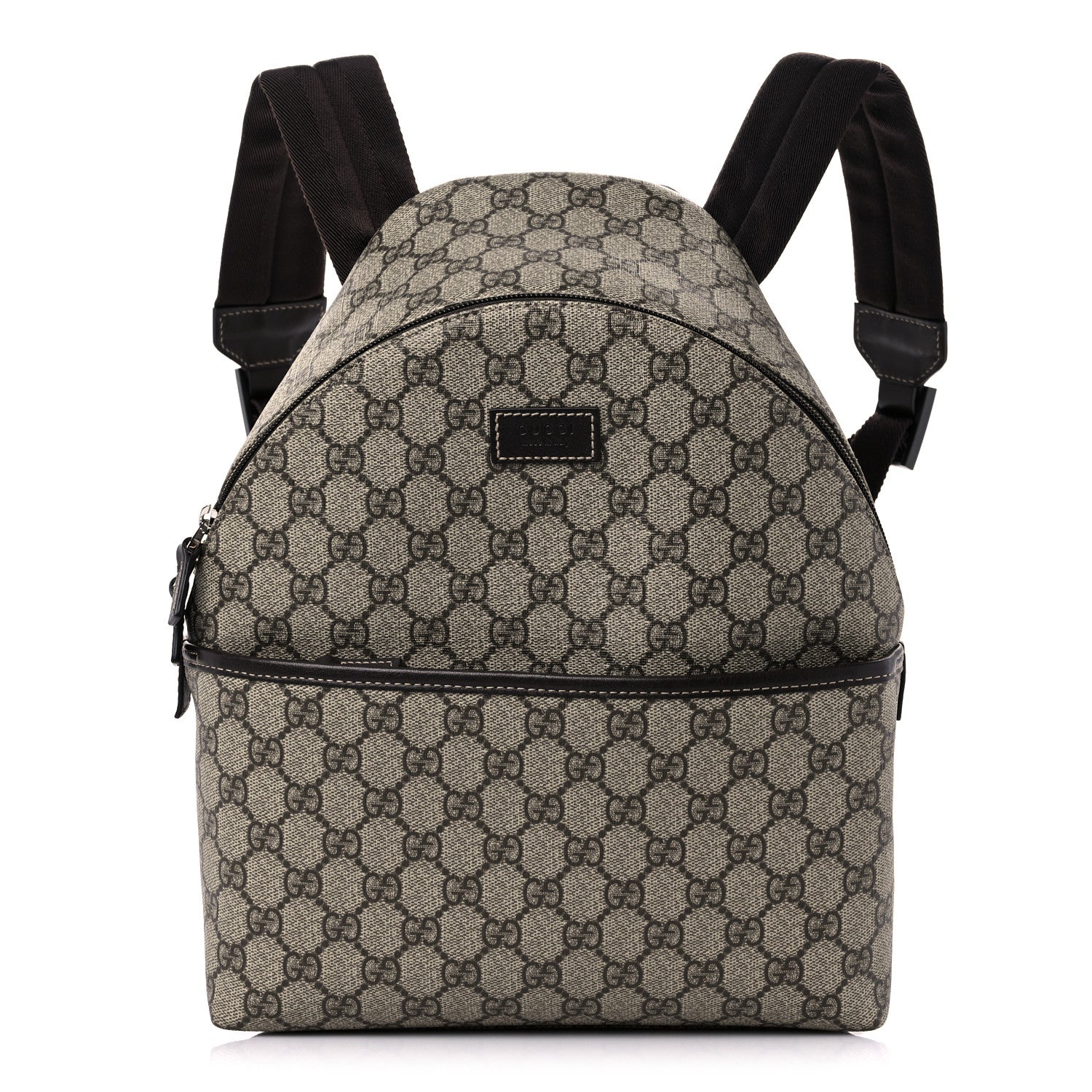 Gucci GG Supreme Monogram Margaux Calfskin Childrens Day Backpack Beige Ebony Cocoa Dark Chocolate 1 of 12