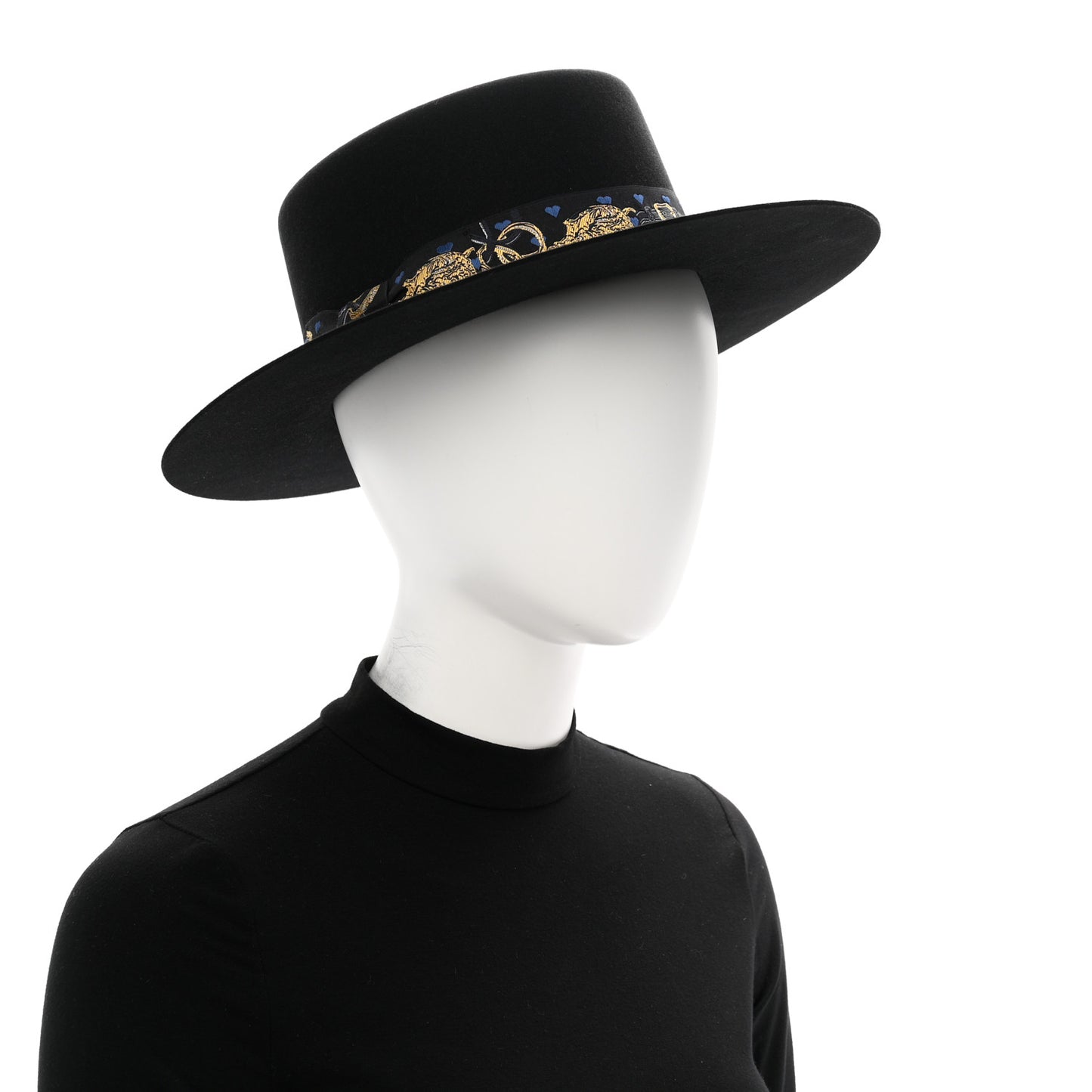 Rabbit Felt Dakota Love Hat 59 Black