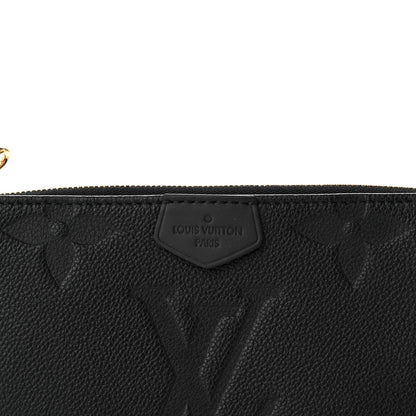 Louis Vuitton Empreinte Monogram Giant Multi Pochette Accessories Mini Pochette Black 7 of 10
