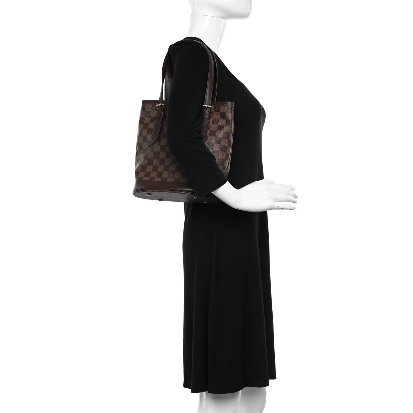 Damier Ebene Marais Bucket 23