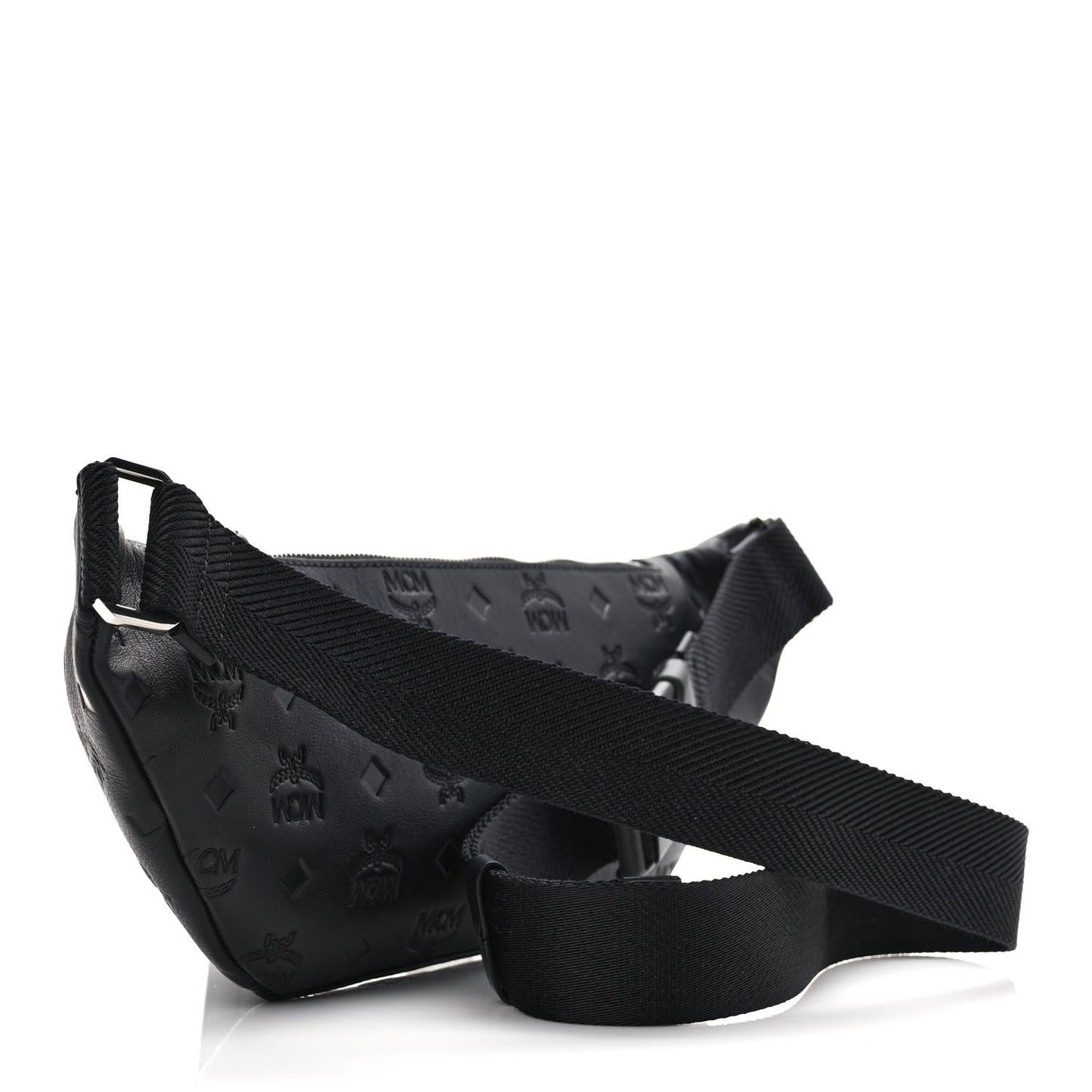 Calfskin Ottomar Monogram Fursten Belt Bag Black