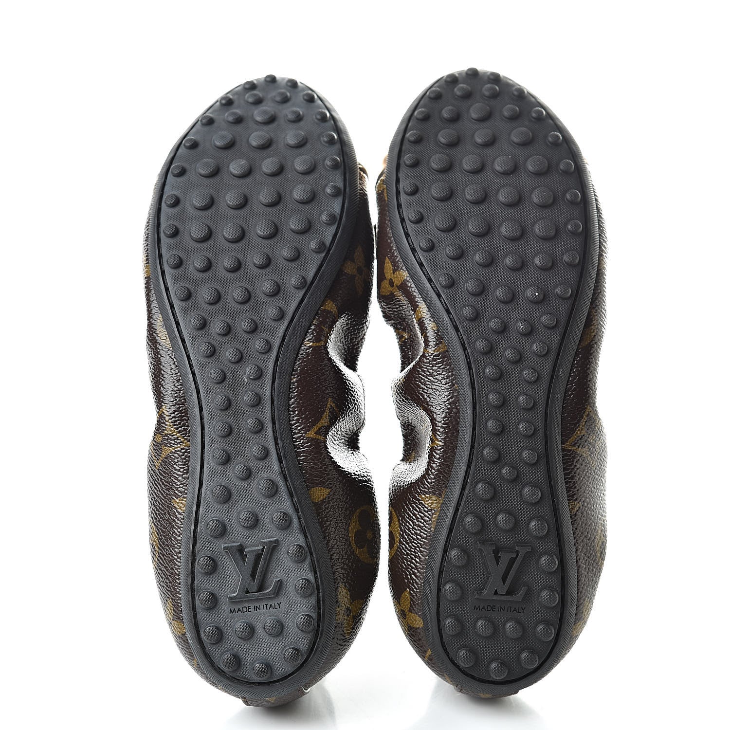 Louis Vuitton Monogram Flirty Ballet Flats 36 Gold 5 of 8