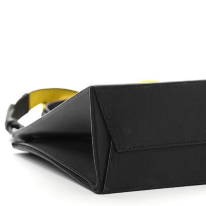 Off-White Calfskin Small Box Bag Tote Black 5 of 10
