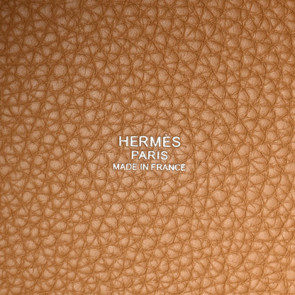 Hermes Taurillon Clemence Picotin Lock 18 PM Biscuit 6 of 11