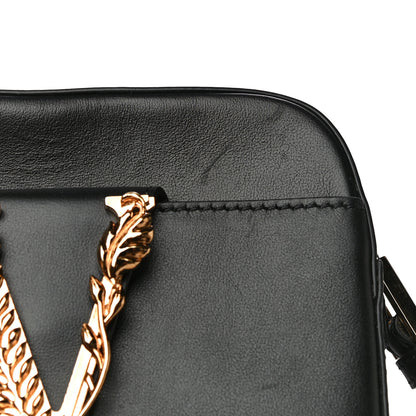 Versace Vitello Virtus Camera Bag Black 12 of 13