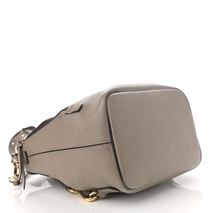 Chloe Suede Calfskin Small Faye Backpack Motty Grey 4 of 11
