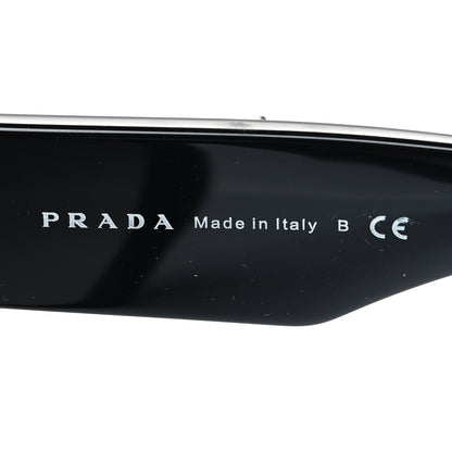 Prada Acetate Jewel Cat Eye Sunglasses SPR22Q Black 5 of 7