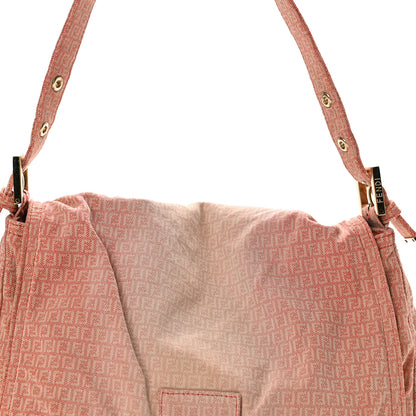 Fendi Denim Mama Baguette Pink 8 of 11