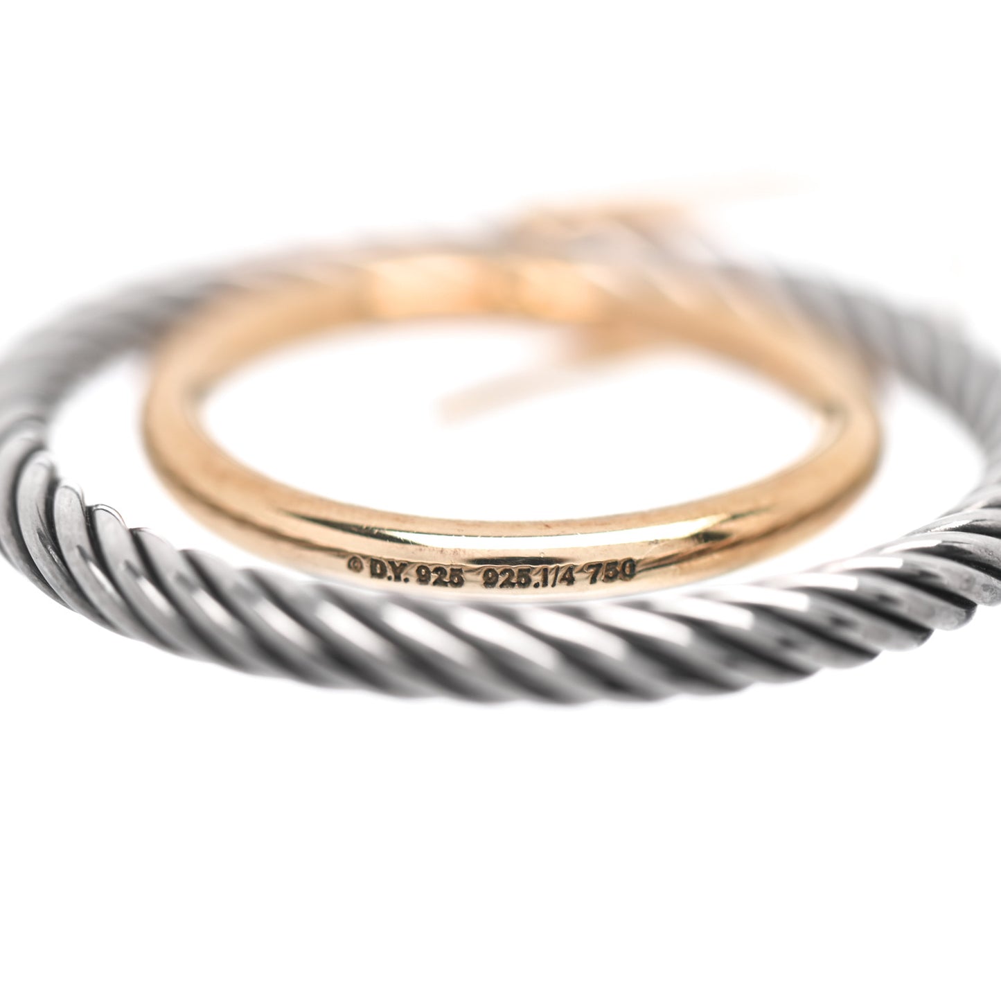 18K Yellow Gold Sterling Silver Mobile Earrings