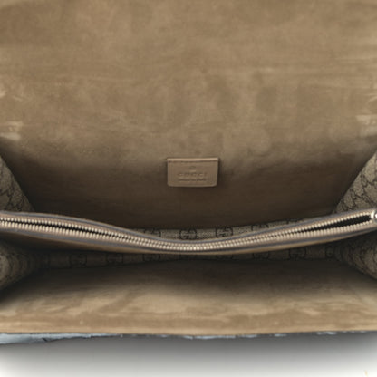 Gucci GG Supreme Monogram Lightning Embroidered Medium Dionysus Shoulder Bag Beige 5 of 12
