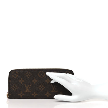 Louis Vuitton Monogram Clemence Wallet Fuchsia 2 of 8