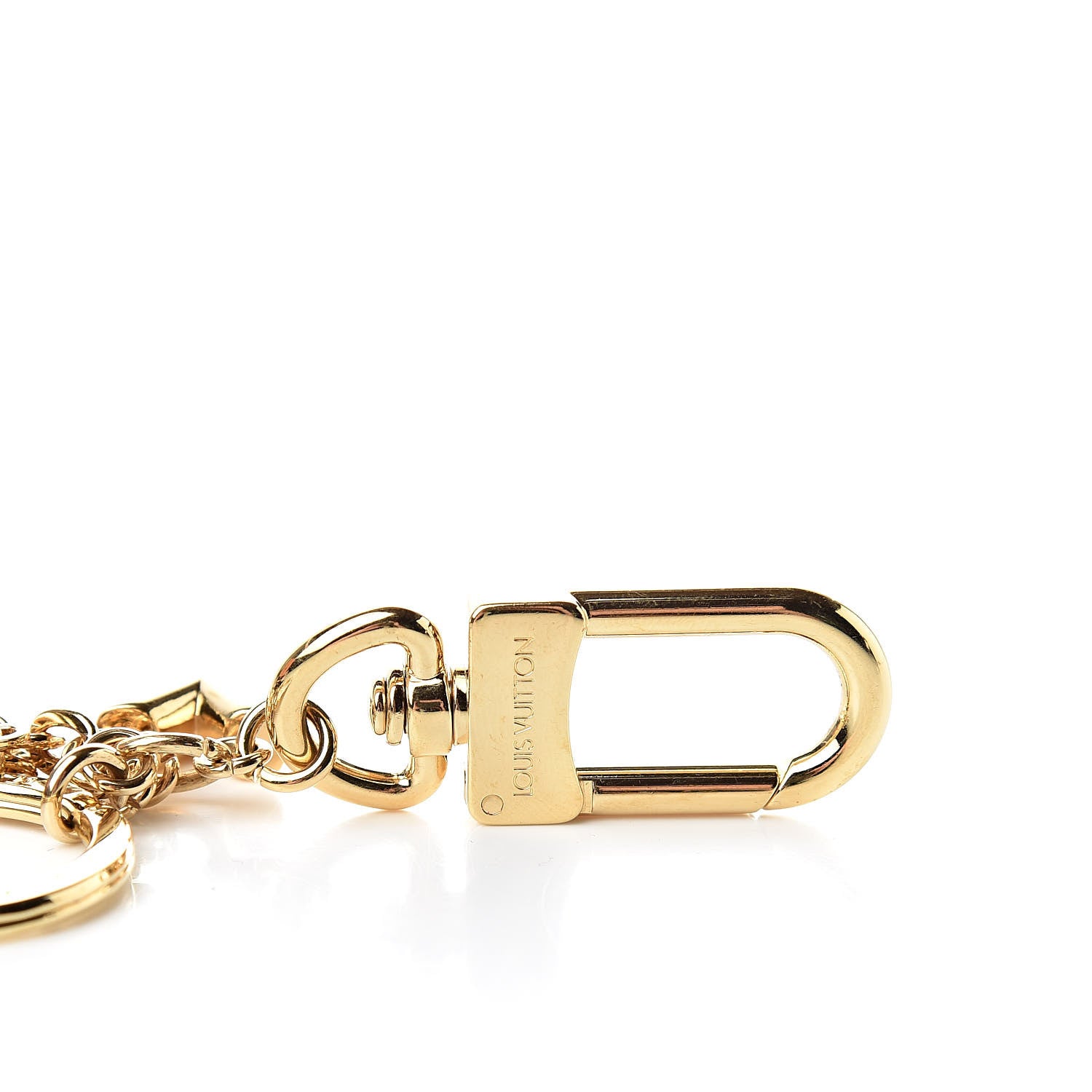 Louis Vuitton Monogram Blooming Flowers Bag Charm Key Holder Brown 4 of 5