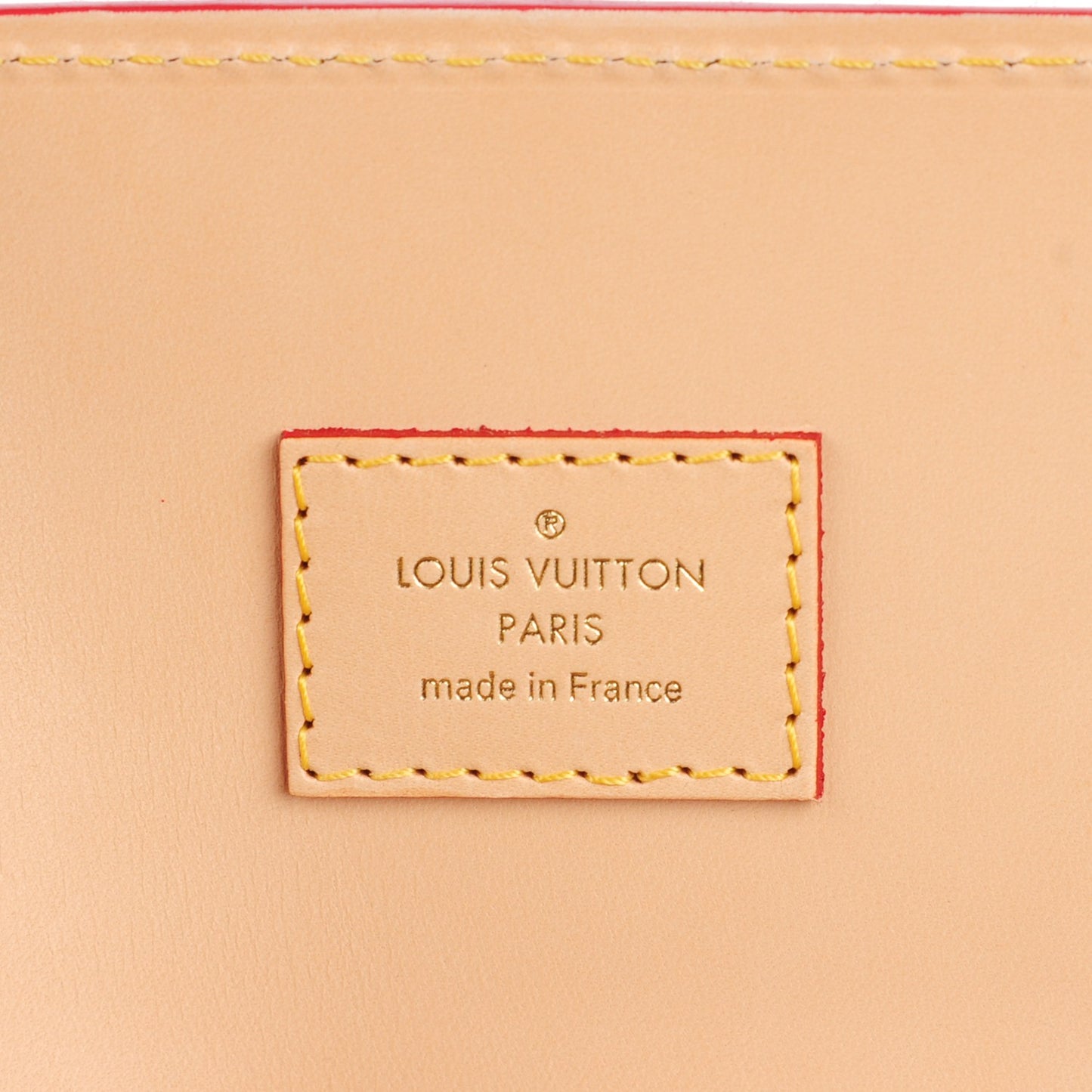 Monogram Calf Hair Spikes Iconoclasts Christian Louboutin Tote Red