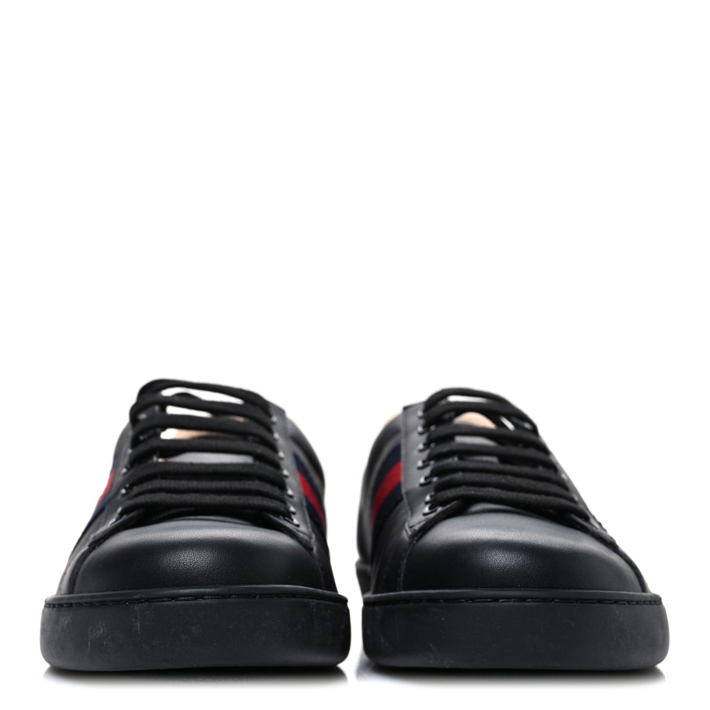 Miro Soft Calfskin Laminated Ayers Web Bee Embroidered Mens Ace Sneakers 6 Black Red Flame Night