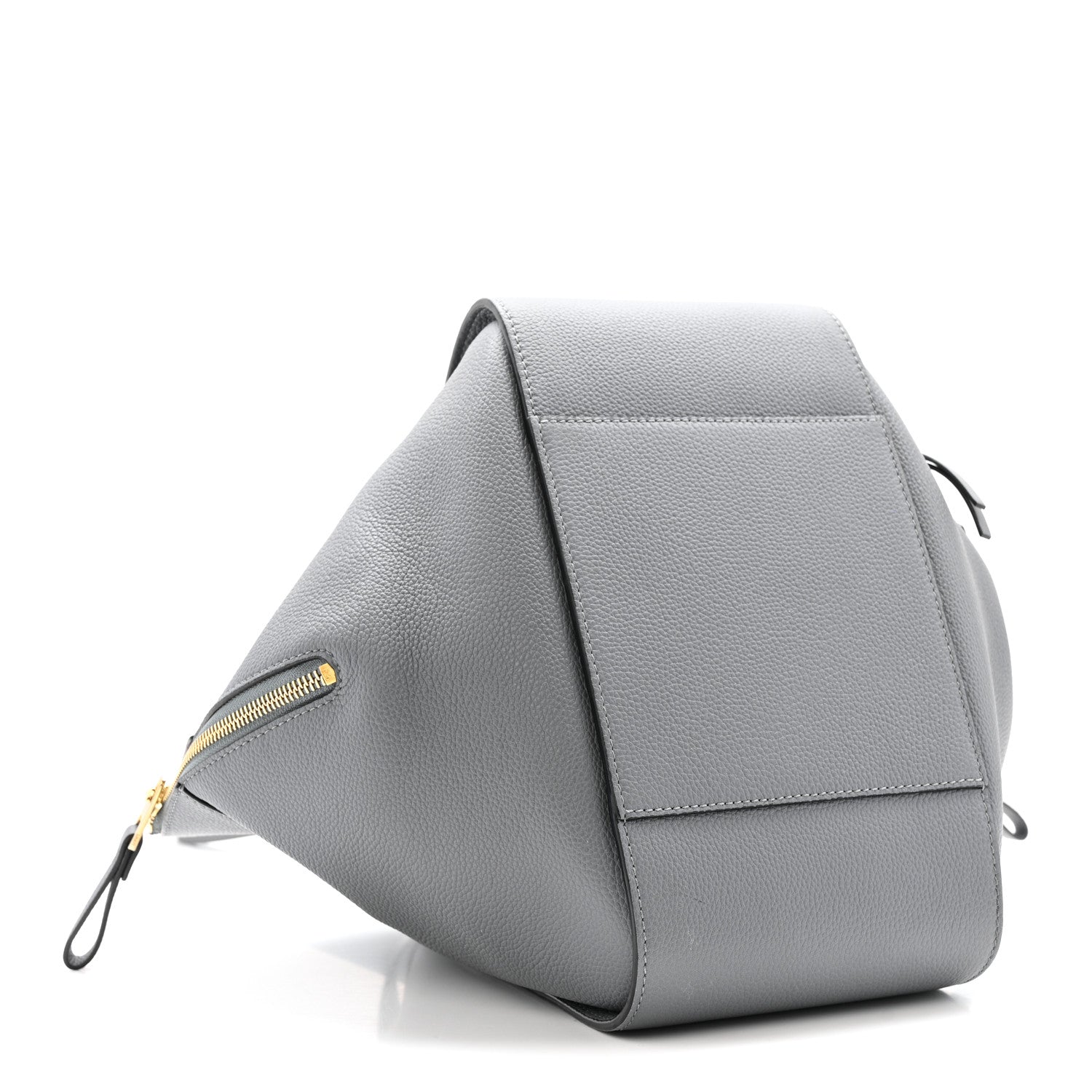 Loewe Grained Calfskin Small Hammock Shoulder Bag Asphalt 4 of 15