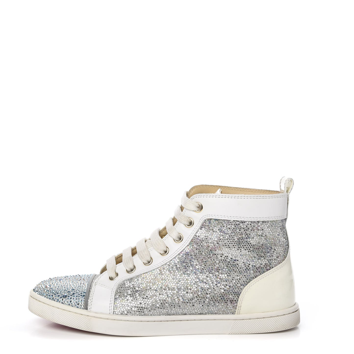 Glitter Bip Bip Strass Womens Flat Sneakers 36 Version Multi