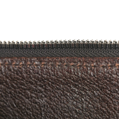 Gucci Monogram Flat Messenger Bag Ebony 13 of 14