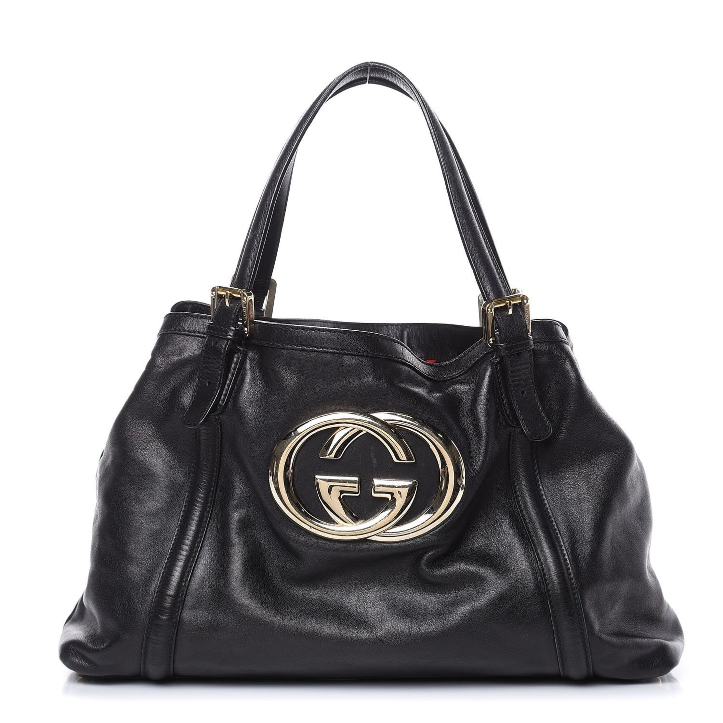 Calfskin Medium Britt Tote Black