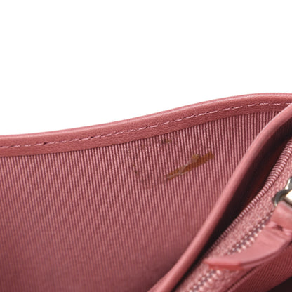 Chanel Lambskin Quilted Yen Wallet Pink 7 of 9