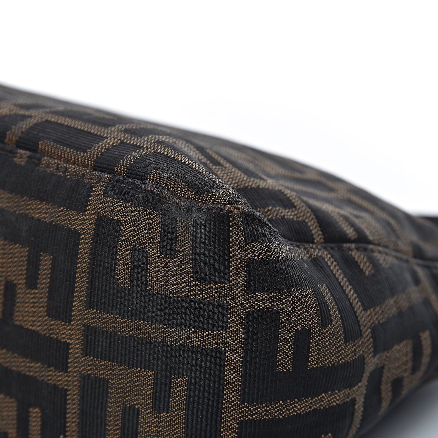 Fendi Zucca Pochette Tobacco 14 of 19