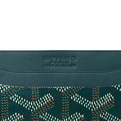 Goyard Goyardine Saint Sulpice Card Holder Green 6 of 7