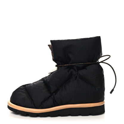 Louis Vuitton Nylon Monogram Pillow Comfort Ankle Boot 39 Black 1 of 7