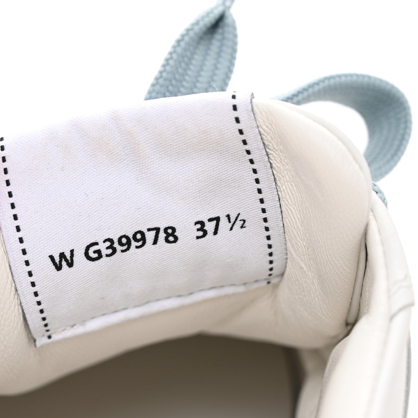 Calfskin CC Womens Sneakers 37.5 White