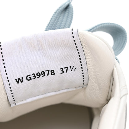 Chanel Calfskin CC Womens Sneakers 37.5 White 9 of 9