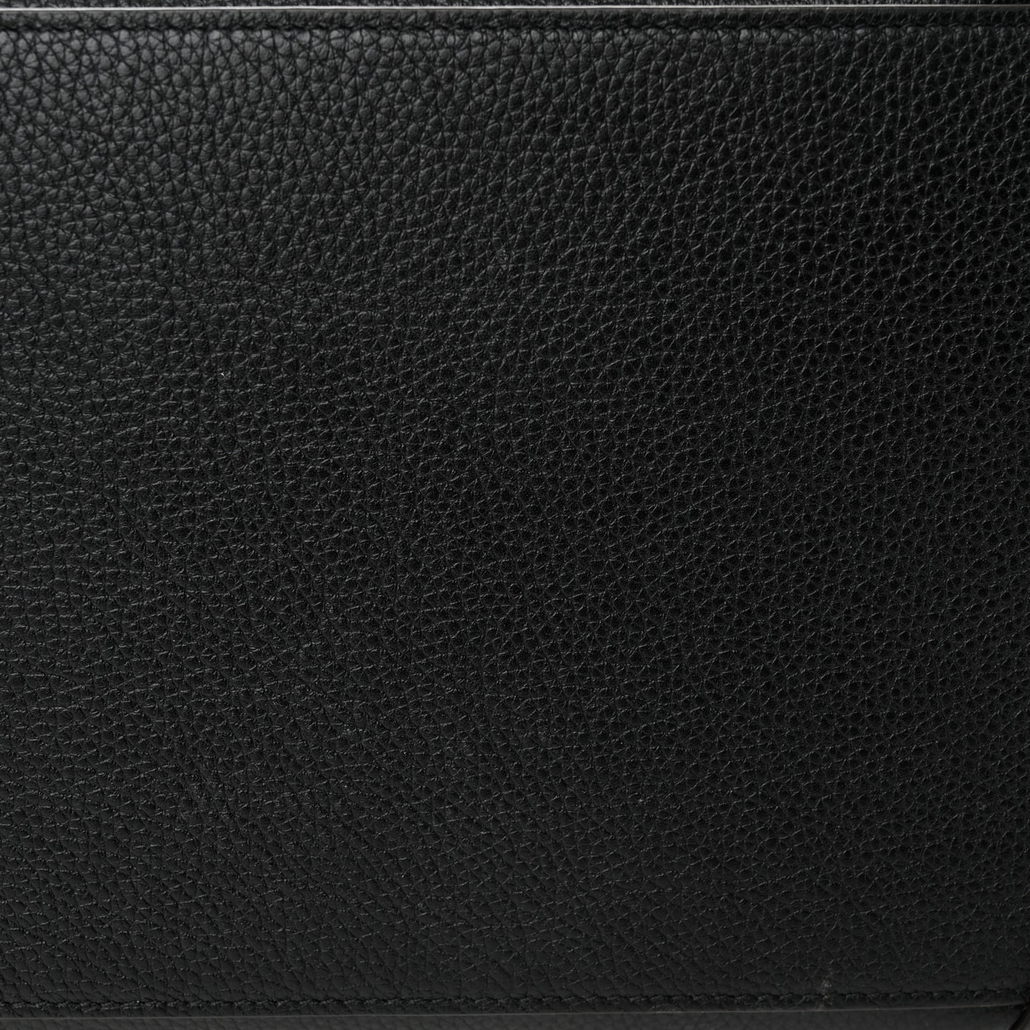 Drummed Calfskin Mini Luggage Black