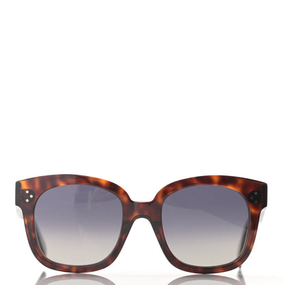 Celine Acetate Polarized Square Sunglasses CL40002U Tortoise 2 of 8