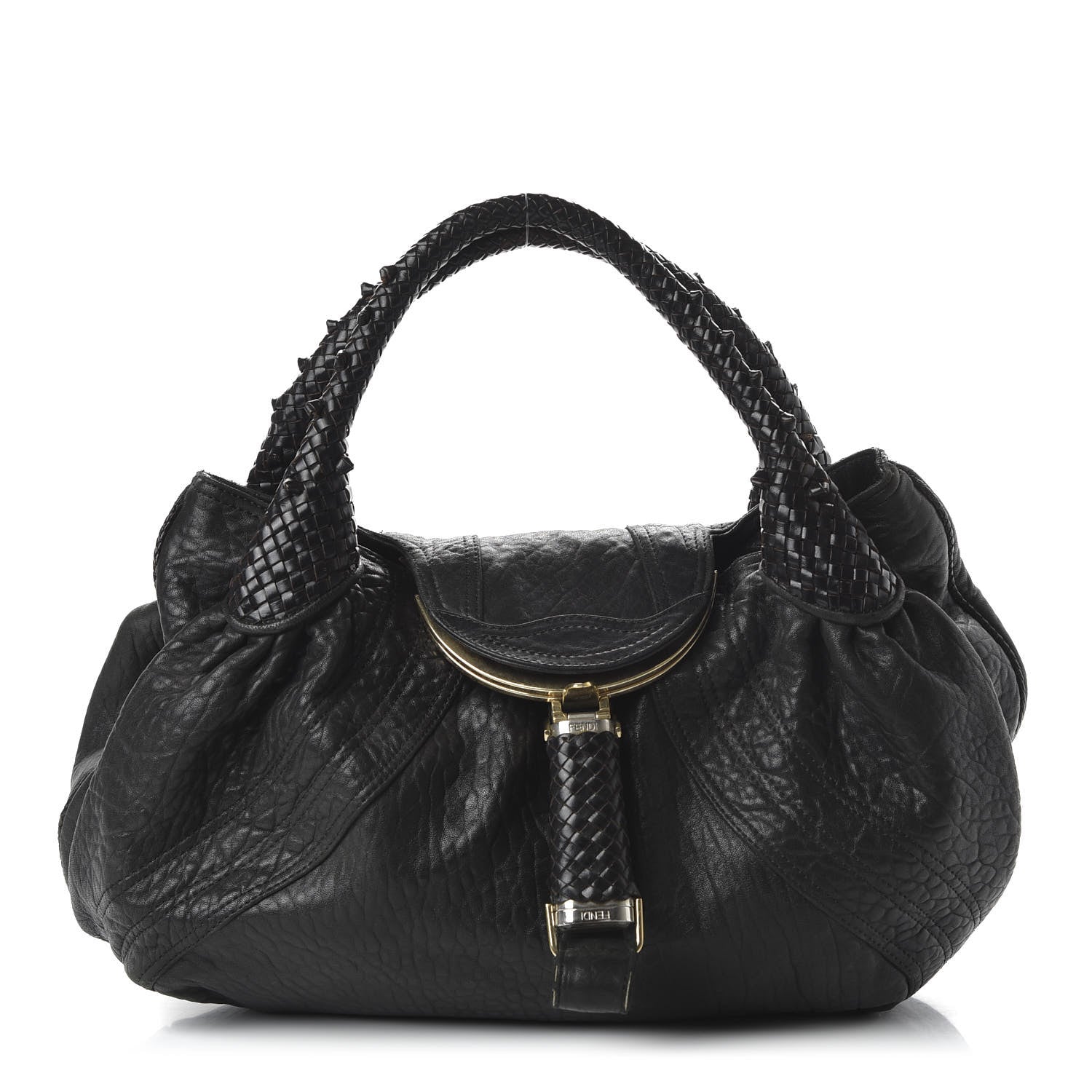Fendi Nappa Nuvolata Spy Black 1 of 10