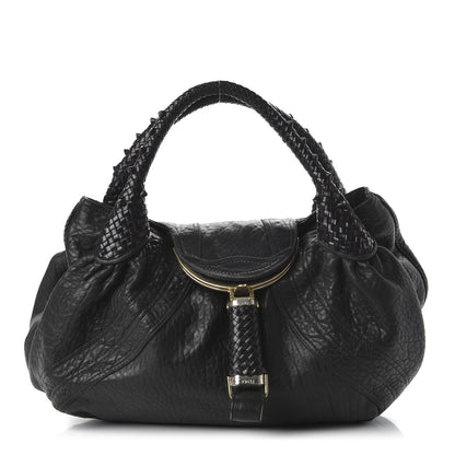 Fendi Nappa Nuvolata Spy Black 1 of 10