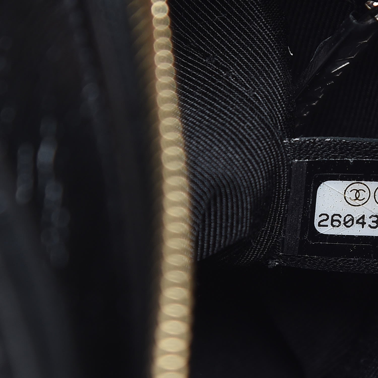 Chanel Tweed Calfskin Small Gabrielle Hobo Black 7 of 11