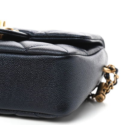 Chanel Iridescent Caviar Quilted Mini My Perfect Flap Black 7 of 9
