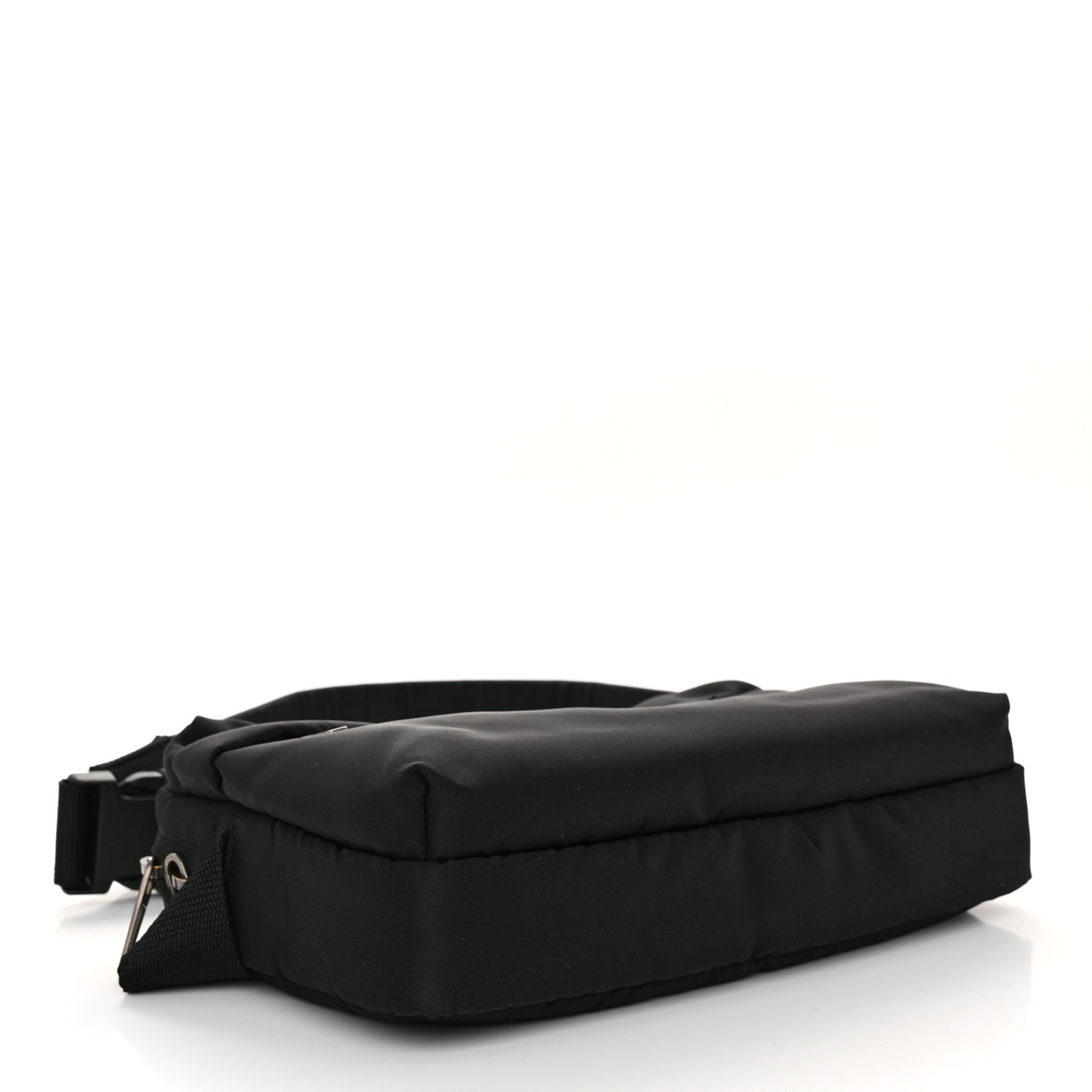 Nylon Explorer Bomber Crossbody Black