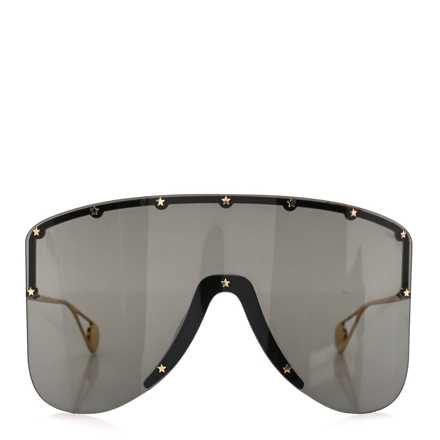 Acetate Oversized Aviator Star Sunglasses GG0541S Black