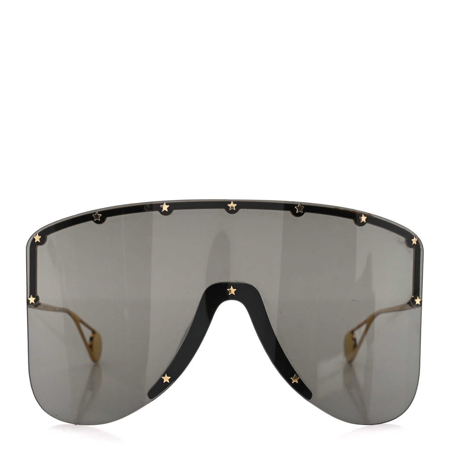 Gucci Acetate Oversized Aviator Star Sunglasses GG0541S Black 2 of 6
