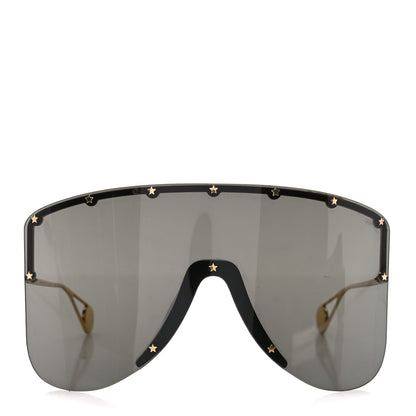 Gucci Acetate Oversized Aviator Star Sunglasses GG0541S Black 2 of 6