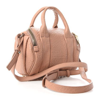 Alexander Wang Pebbled Lambskin Mini Rockie Truffle Gold Hardware 2 of 7