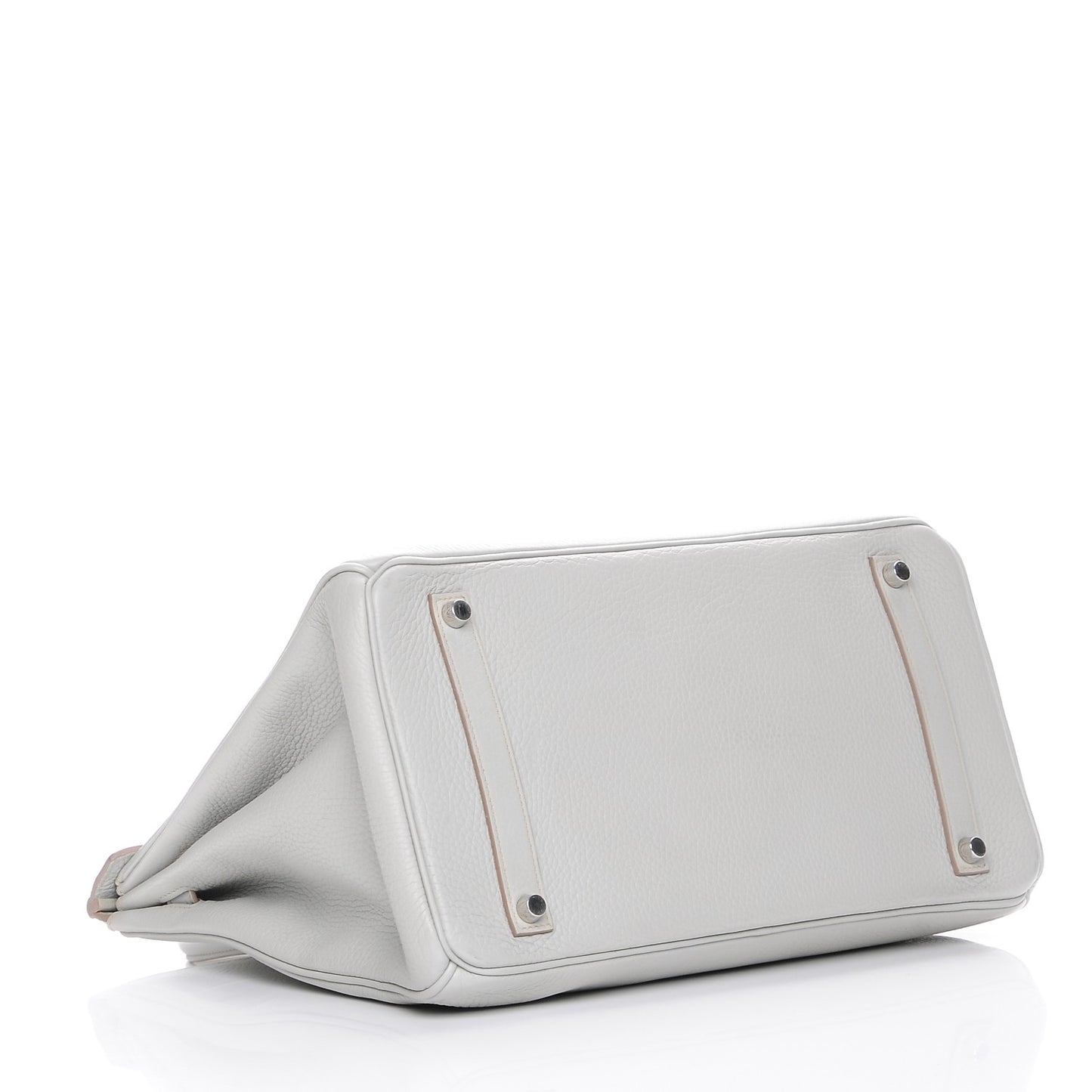 Taurillon Clemence Birkin 35 Gris Perle