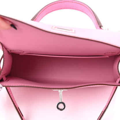 Hermes Epsom Mini Kelly Sellier 20 5P Pink 5 of 11