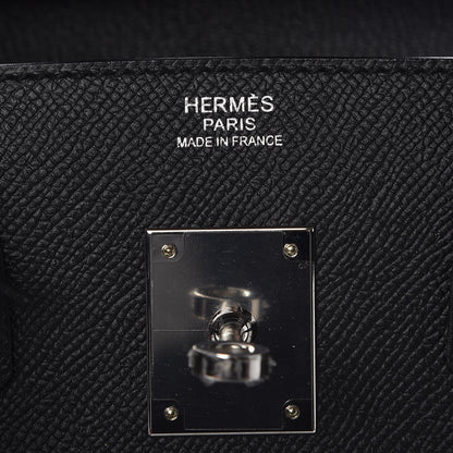Hermes Epsom Birkin 30 Black 6 of 8