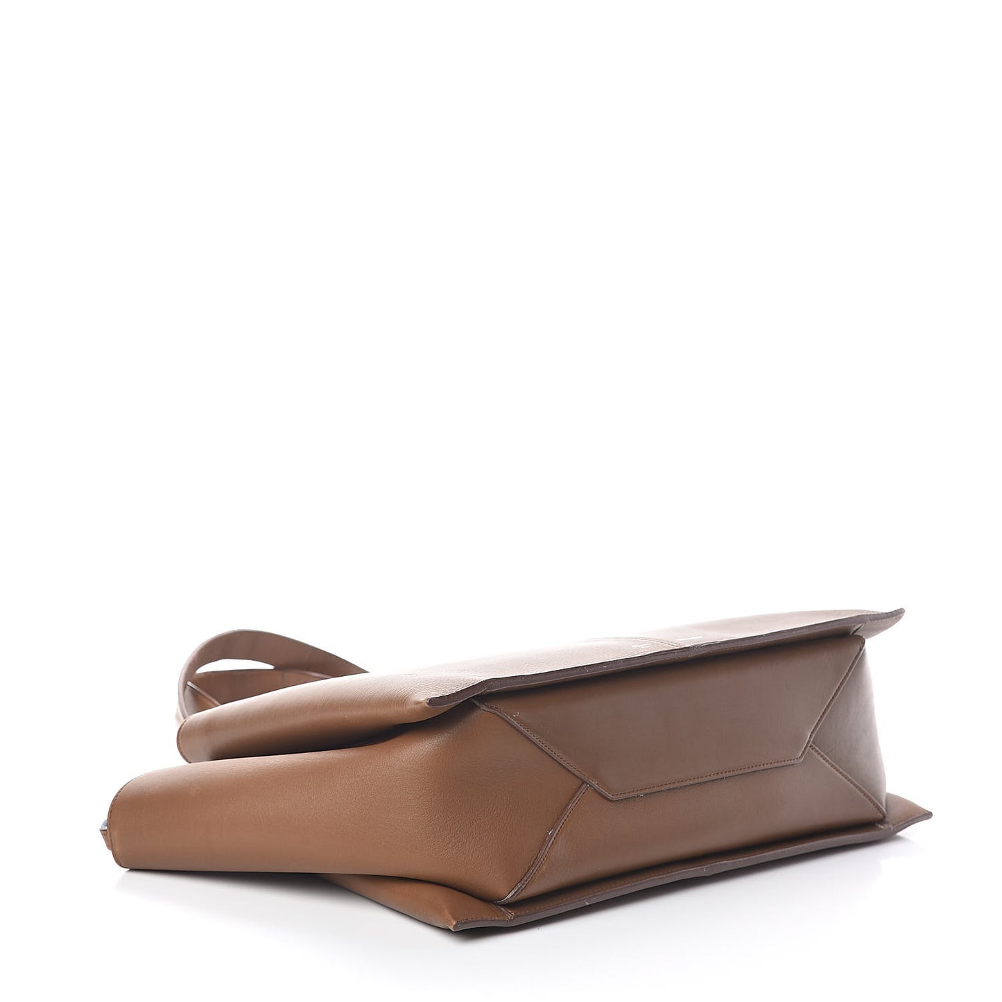 Calfskin Medium Tri-Fold Bag Taupe