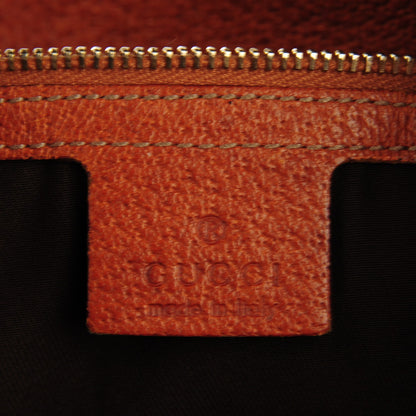 Gucci Monogram Large Horsebit Chain Hobo Brown 6 of 7