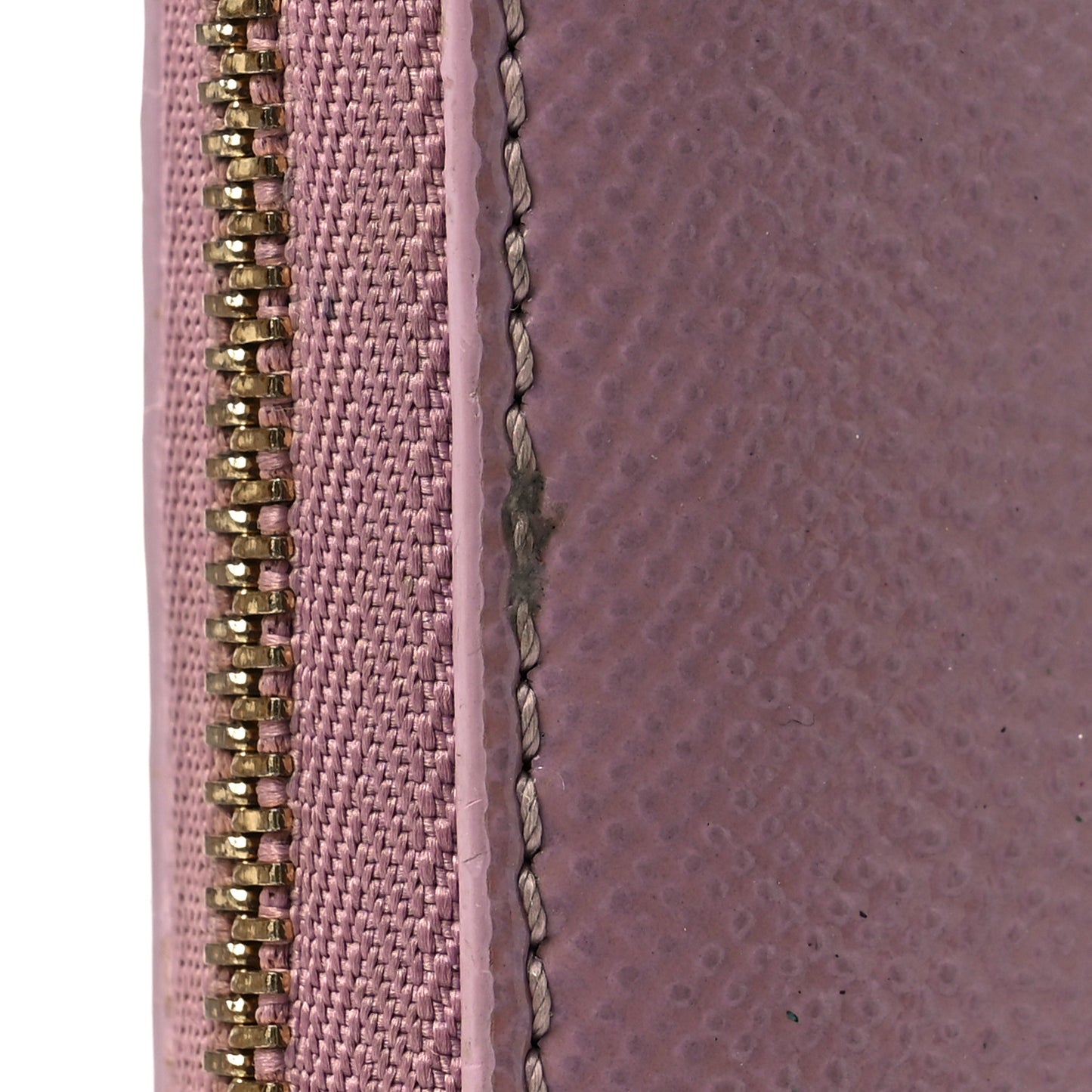 London Calfskin Zip Around Wallet Pink