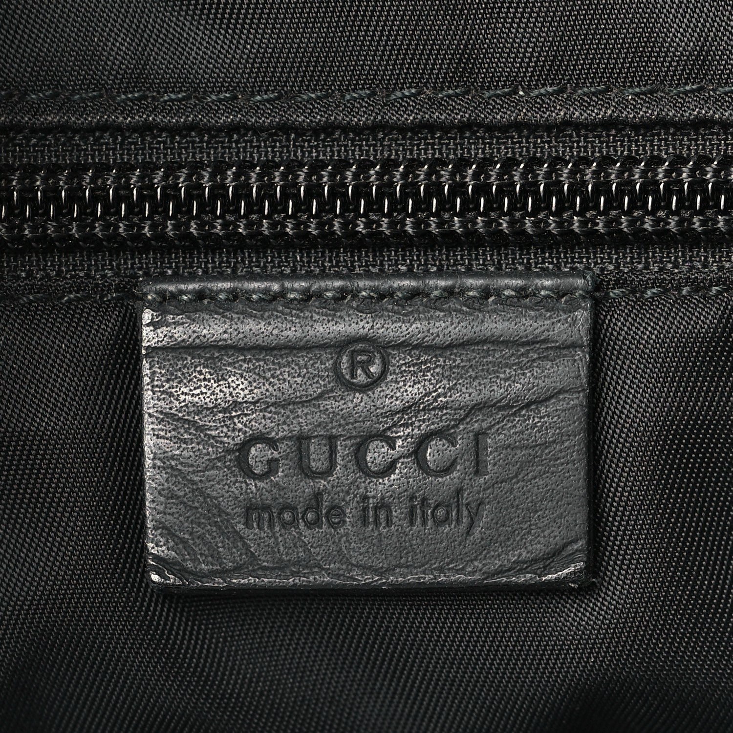 Gucci Rubber Guccissima Medium Messenger Bag Black 6 of 9
