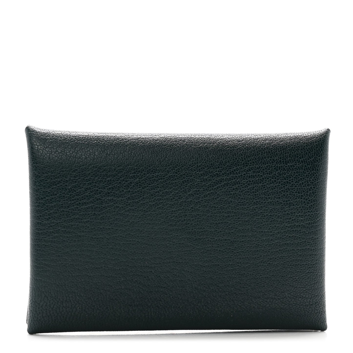 Chevre Mysore Calvi Card Case Vert Cypress