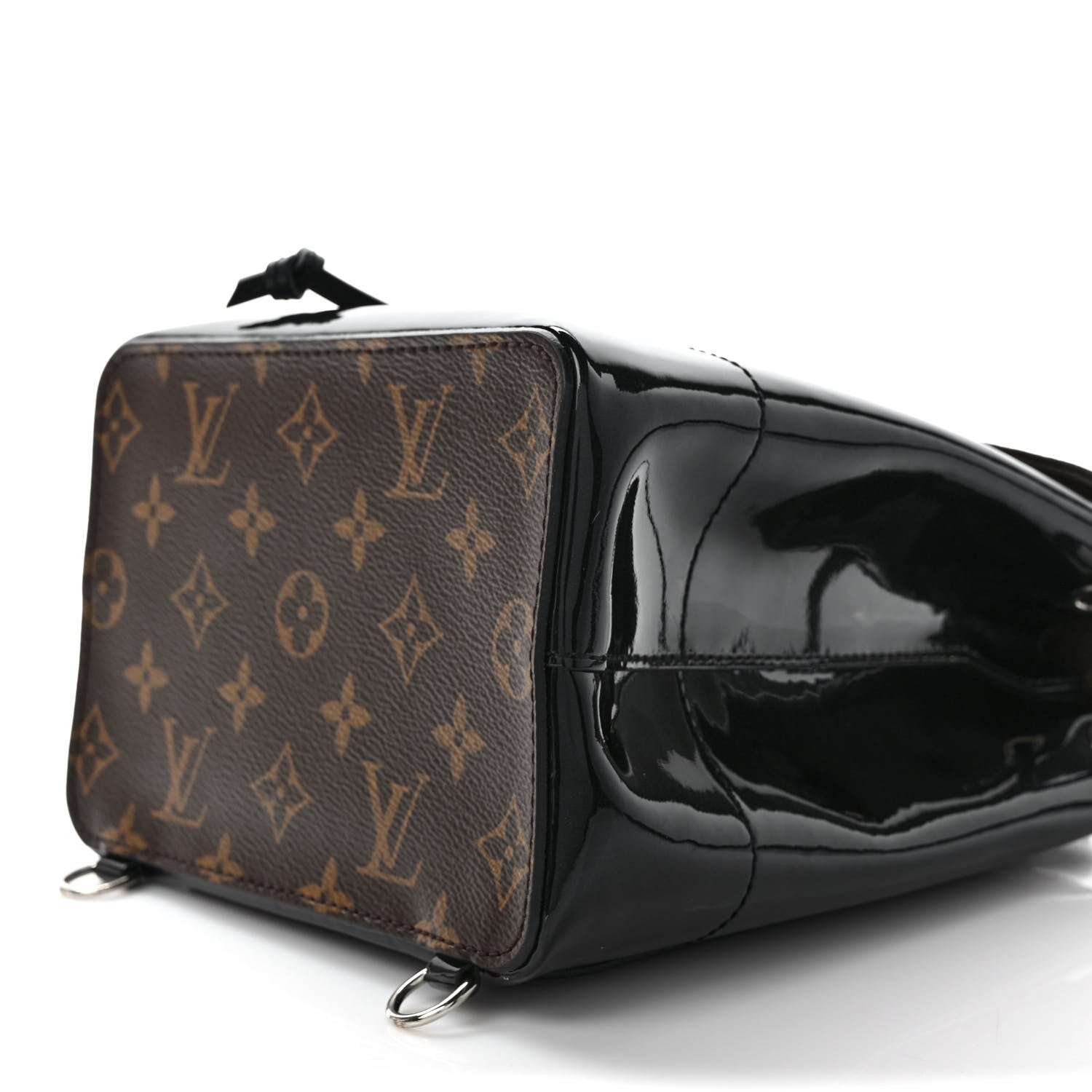 Louis Vuitton Patent Monogram Hot Springs Backpack Black 8 of 11
